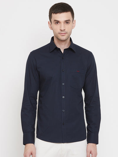 Blue Slim Fit shirt - Men Shirts