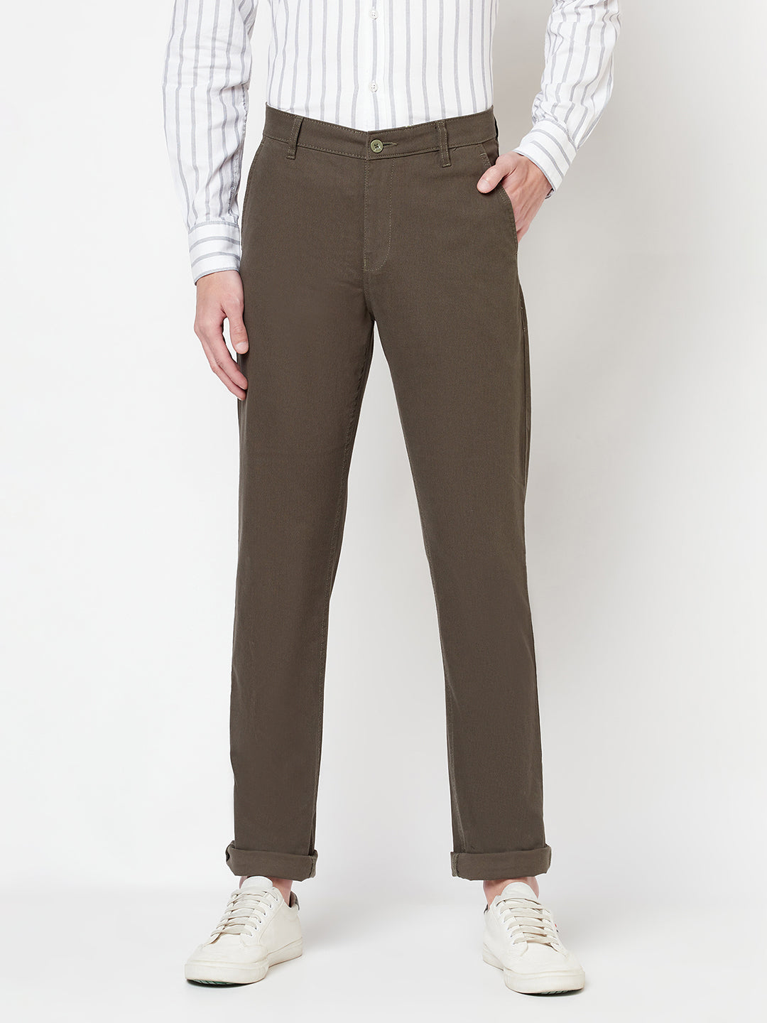 Brown Trousers - Men Trousers