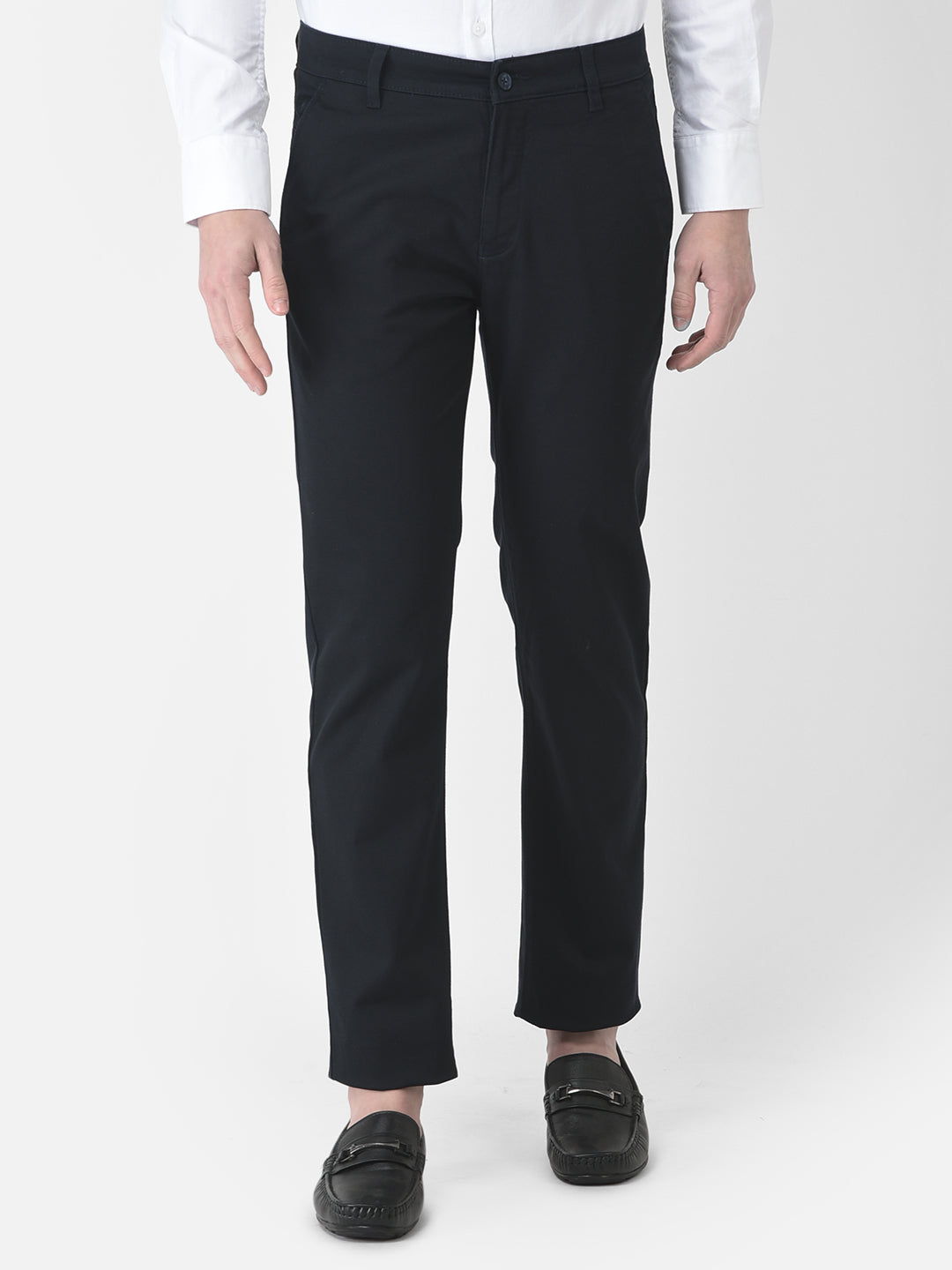 Navy Blue Chino Trousers 