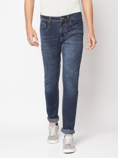  Slim-Fitting Blue Jeans