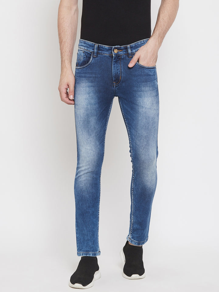 Blue Slim Fit Jeans - Men Jeans