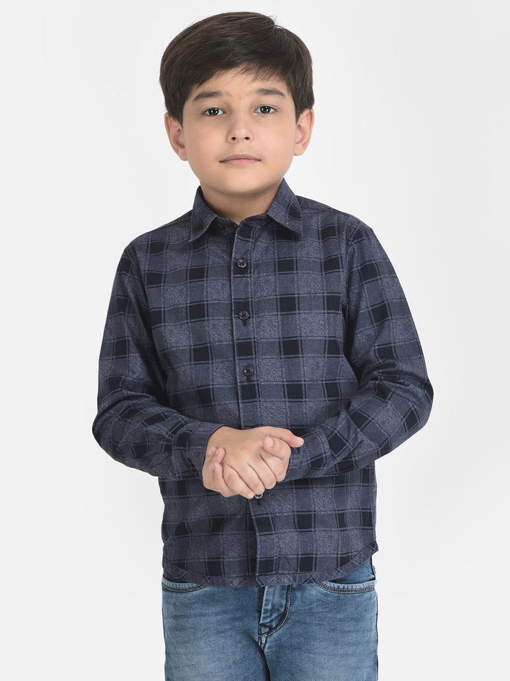 Reversible Shirt in Two Prints 