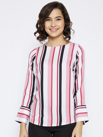 Multi Striped Top - Women Tops