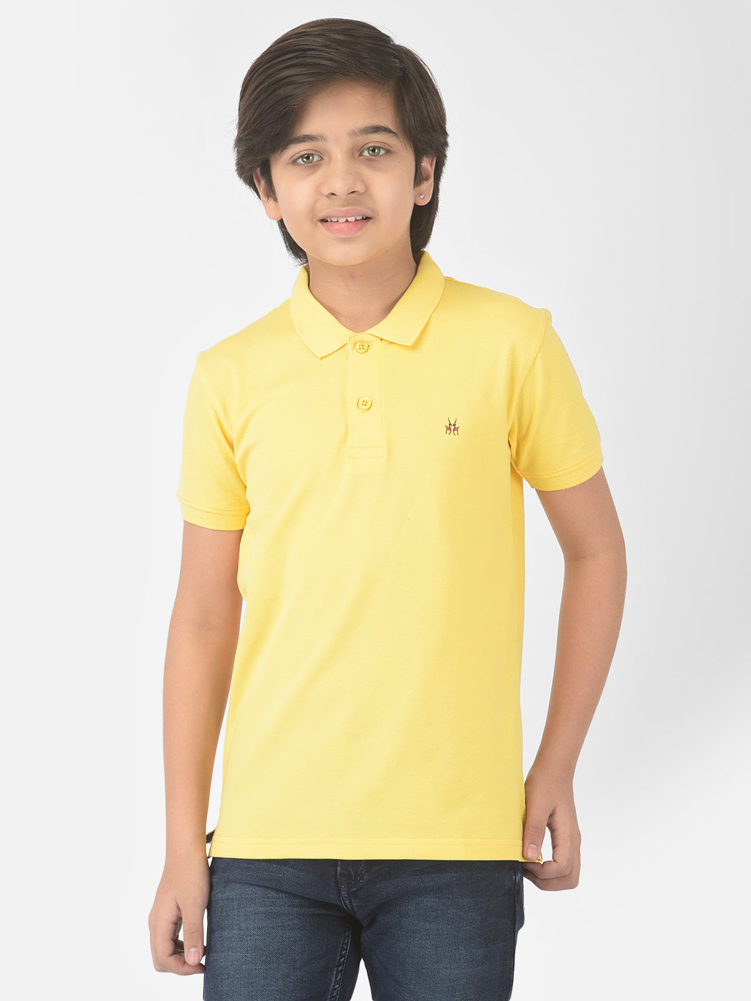Yellow Polo T-shirt - Boys T-Shirts