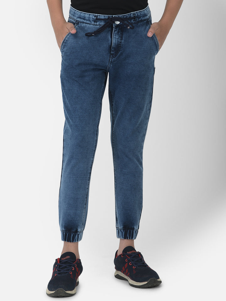 Blue Casual Joggers - Boys joggers