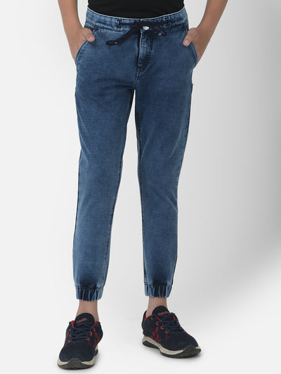 Blue Casual Joggers - Boys joggers