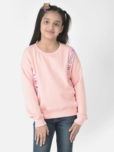 Minimalist Pink Sweatshirt