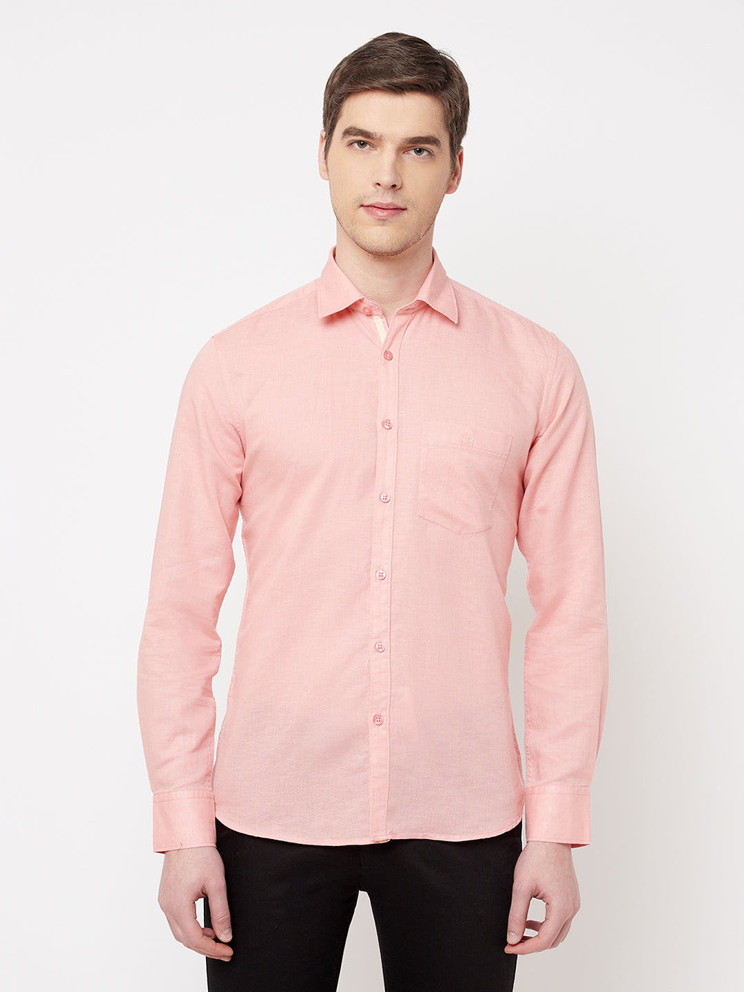 Pink Casual Shirt - Men Shirts