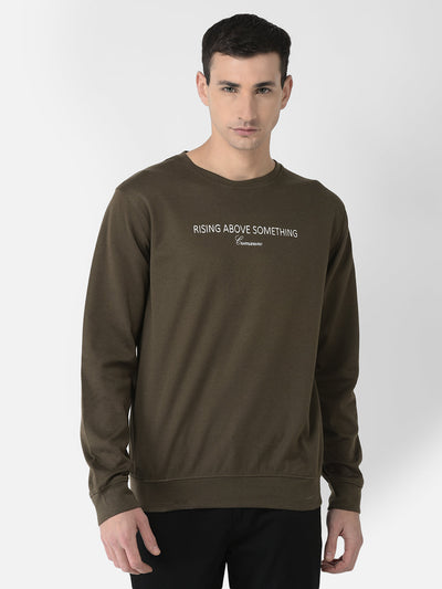  Olive Transcendence Sweatshirt