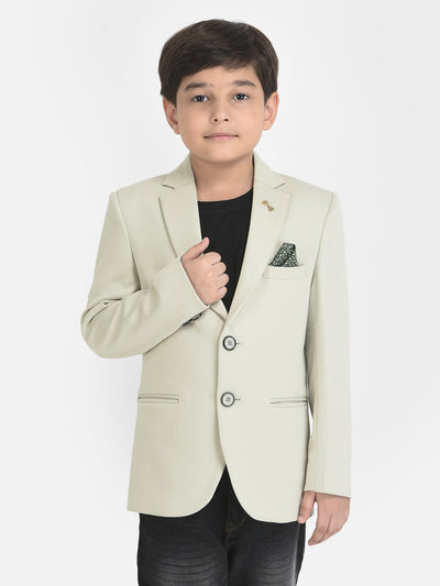 Mint Green Blazer with 3 Pocket Styling
