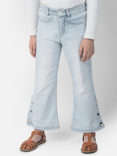  Light Blue Boot-Cut Denims