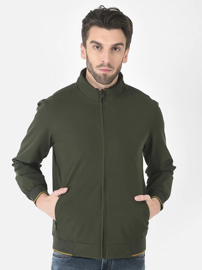  Olive Reversible Comic Jacket