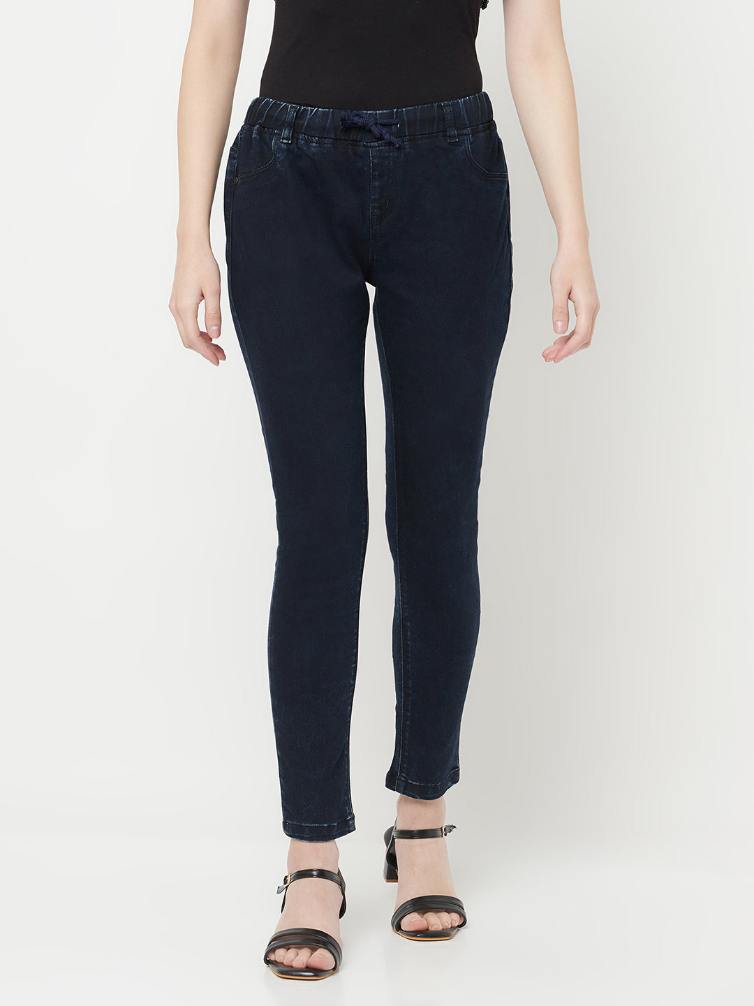 Navy Blue Jeans - Women Jeans