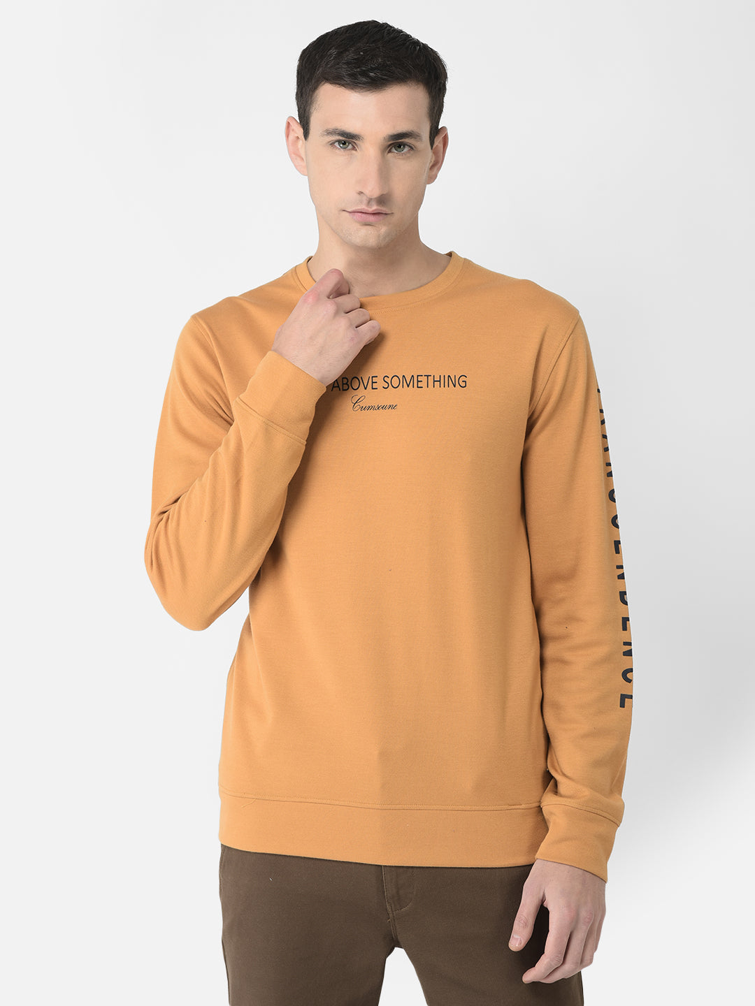  Mustard Transcendence Sweatshirt