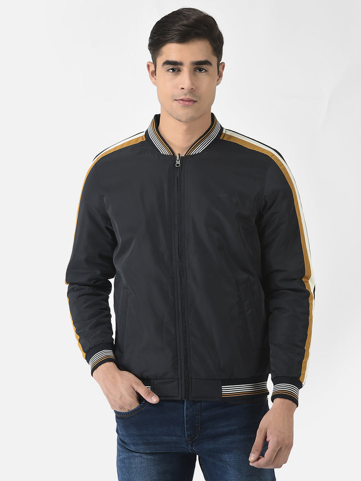  Reversible Jacket in Striped Sleeves