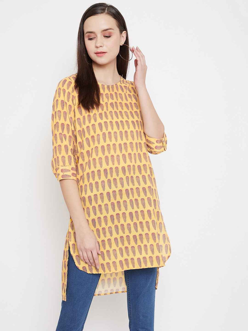 Asymmetrical tunic