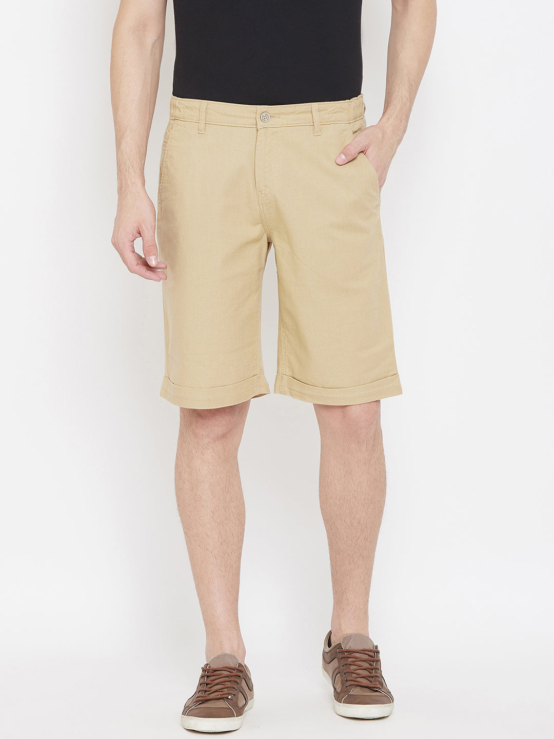 Khaki shorts - Men Shorts