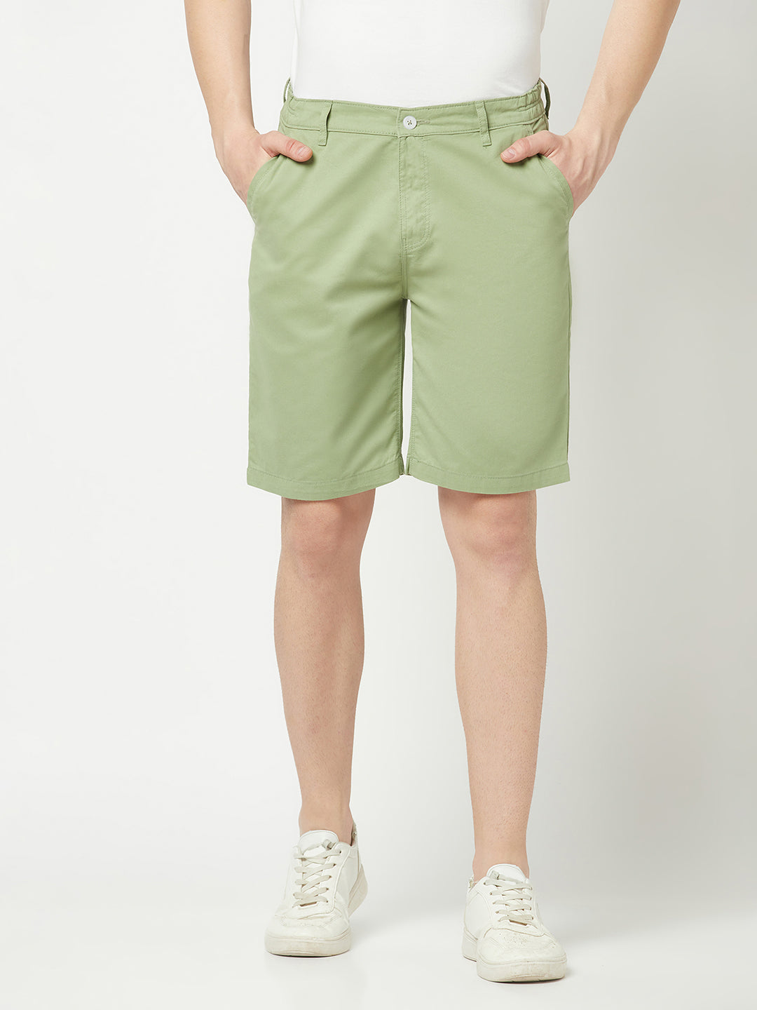  Green Chino Shorts