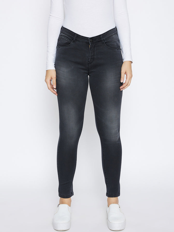 Black Skinny Fit Jeans - Women Jeans