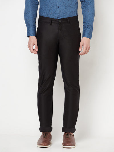 Black Trousers - Men Trousers