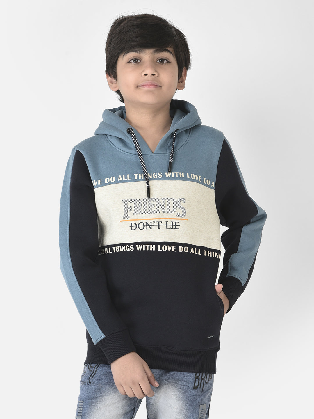 Navy Blue Friends Sweatshirt 