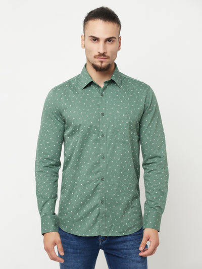 Blue Casual Shirt - Men Shirts