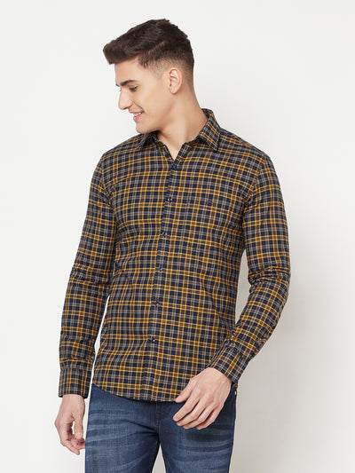 Multi Coloured Shepherd Checked Shirt - Men Shirts