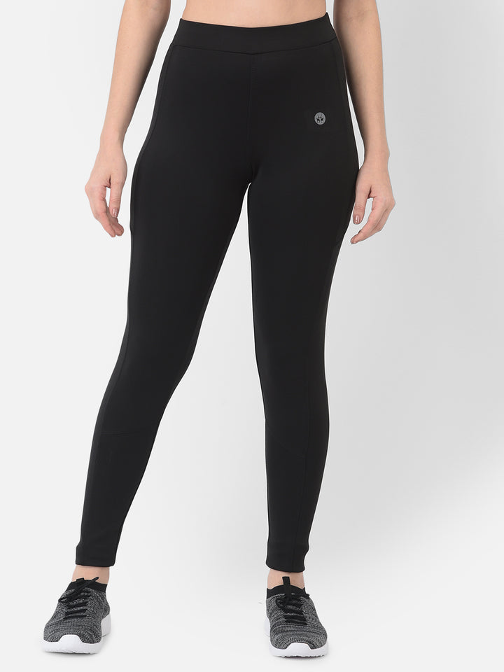 Black High Waisted Track Pants - Women Track Pants
