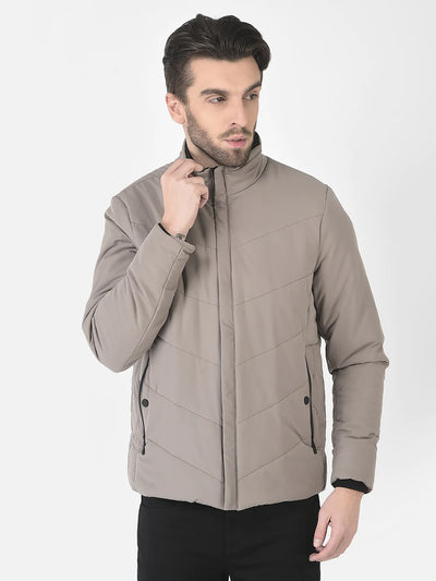  Beige Light-Padded Jacket 