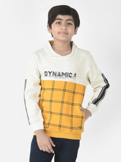  Mustard Dynamic Sweatshirt