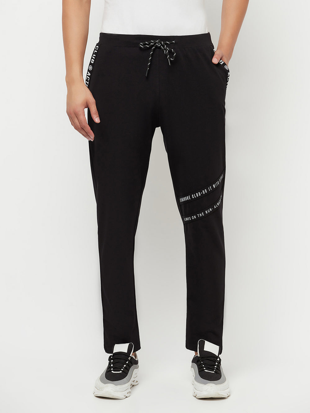 Black Track Pants - Men Track Pants