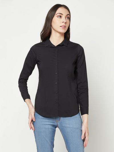  Black Slim Shirt