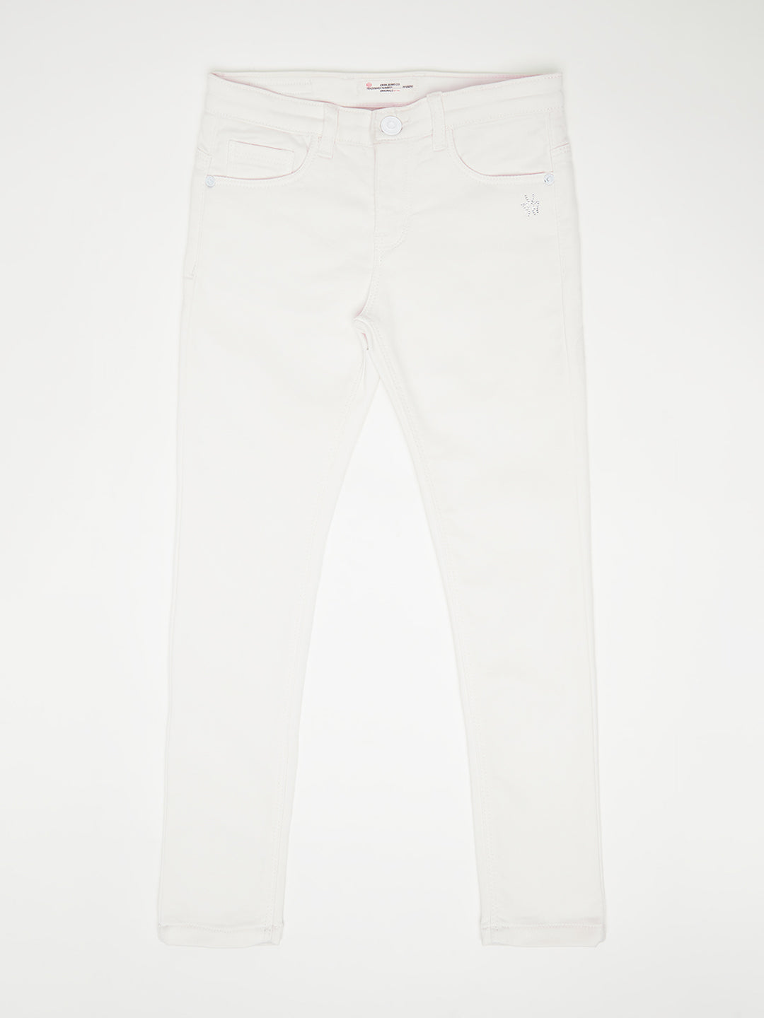 White Denim Jeans - Girls Jeans