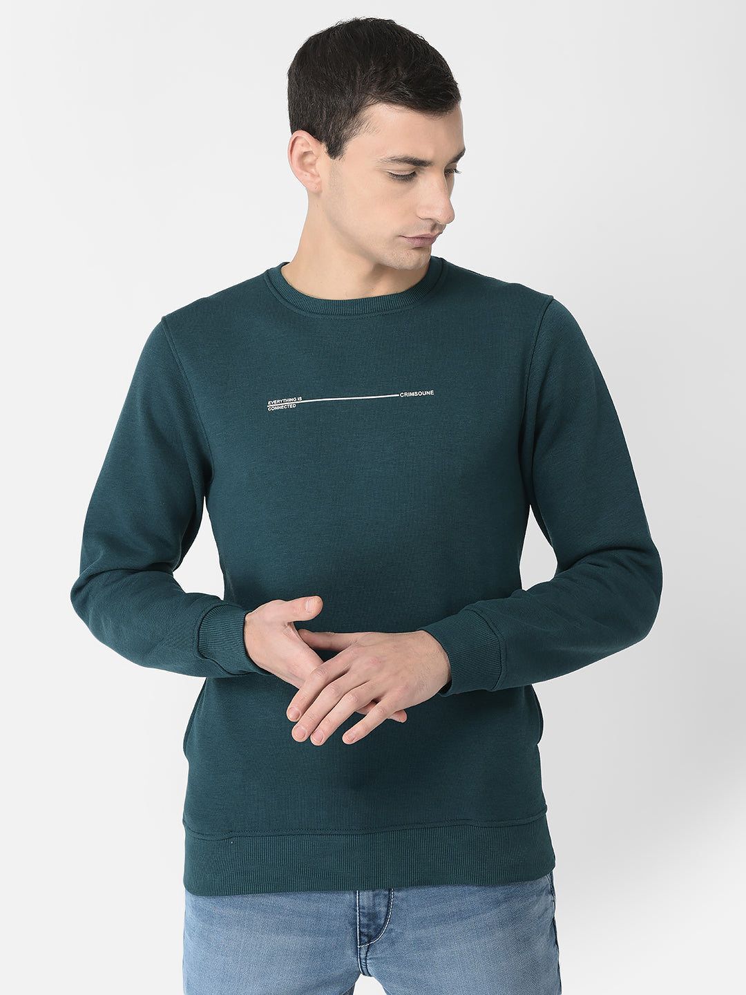  Teal Green Connection Sweatshirt