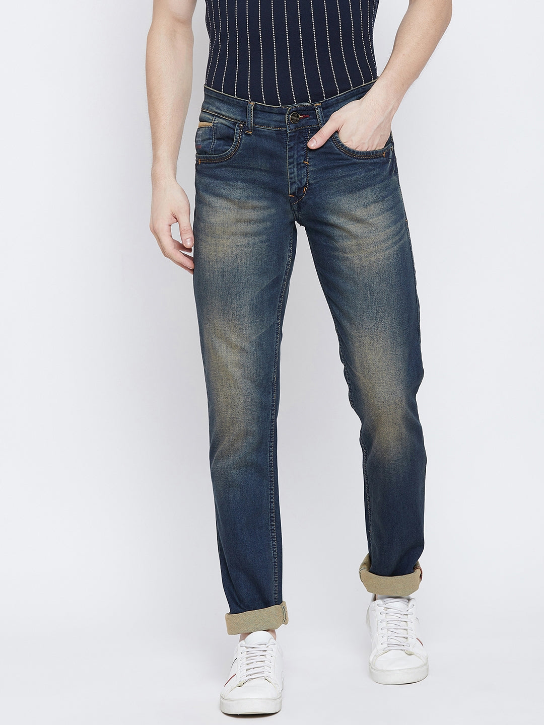 Blue Slim Fit Jeans - Men Jeans