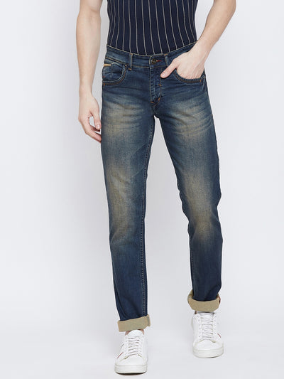 Blue Slim Fit Jeans - Men Jeans