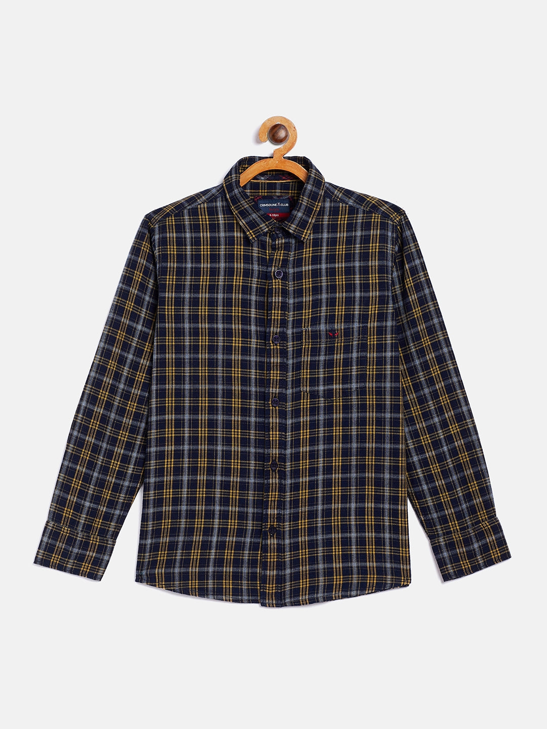 Blue Checked Causal Shirt - Boys Shirts