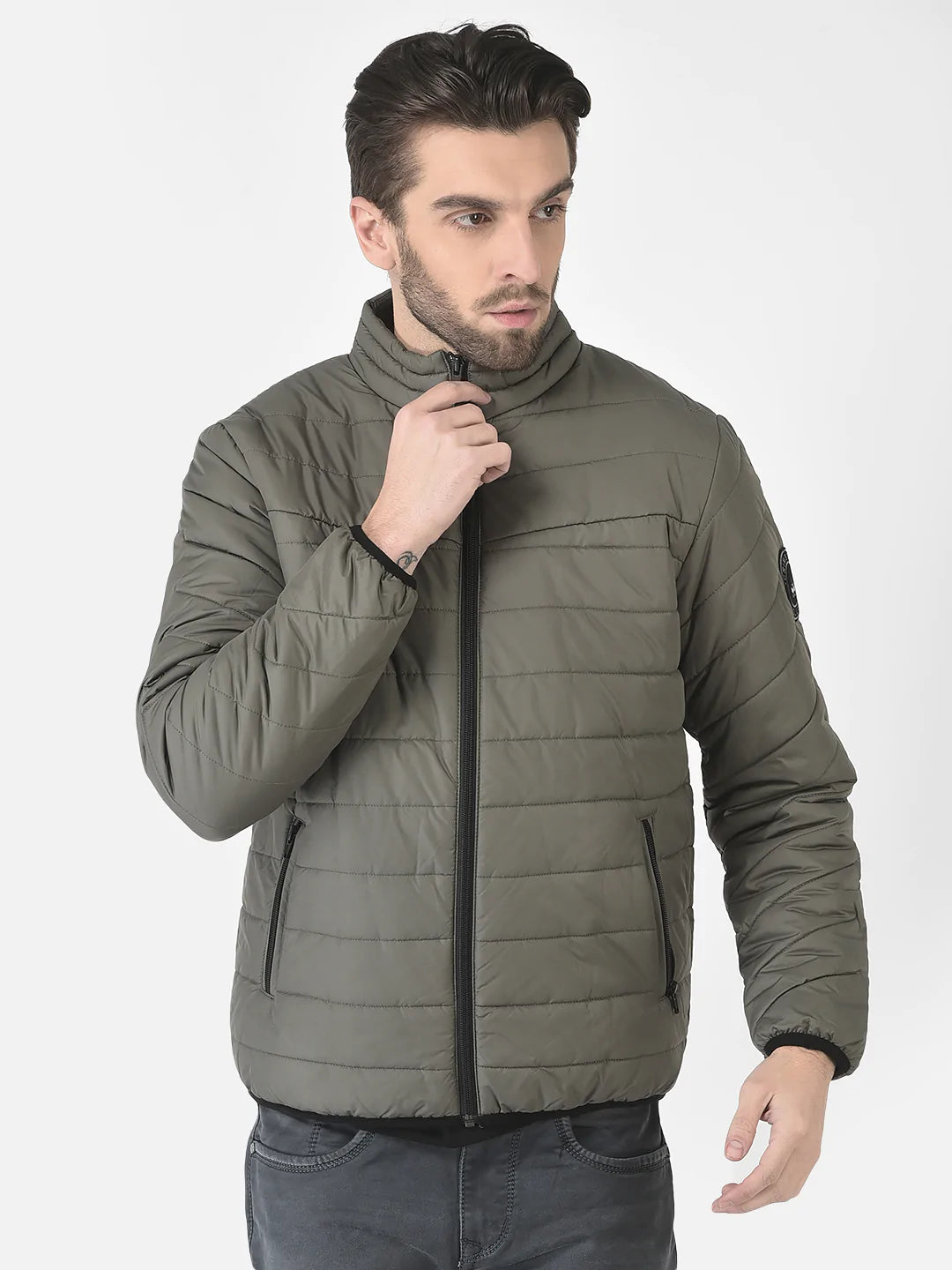  Forest Green Padded Jacket 