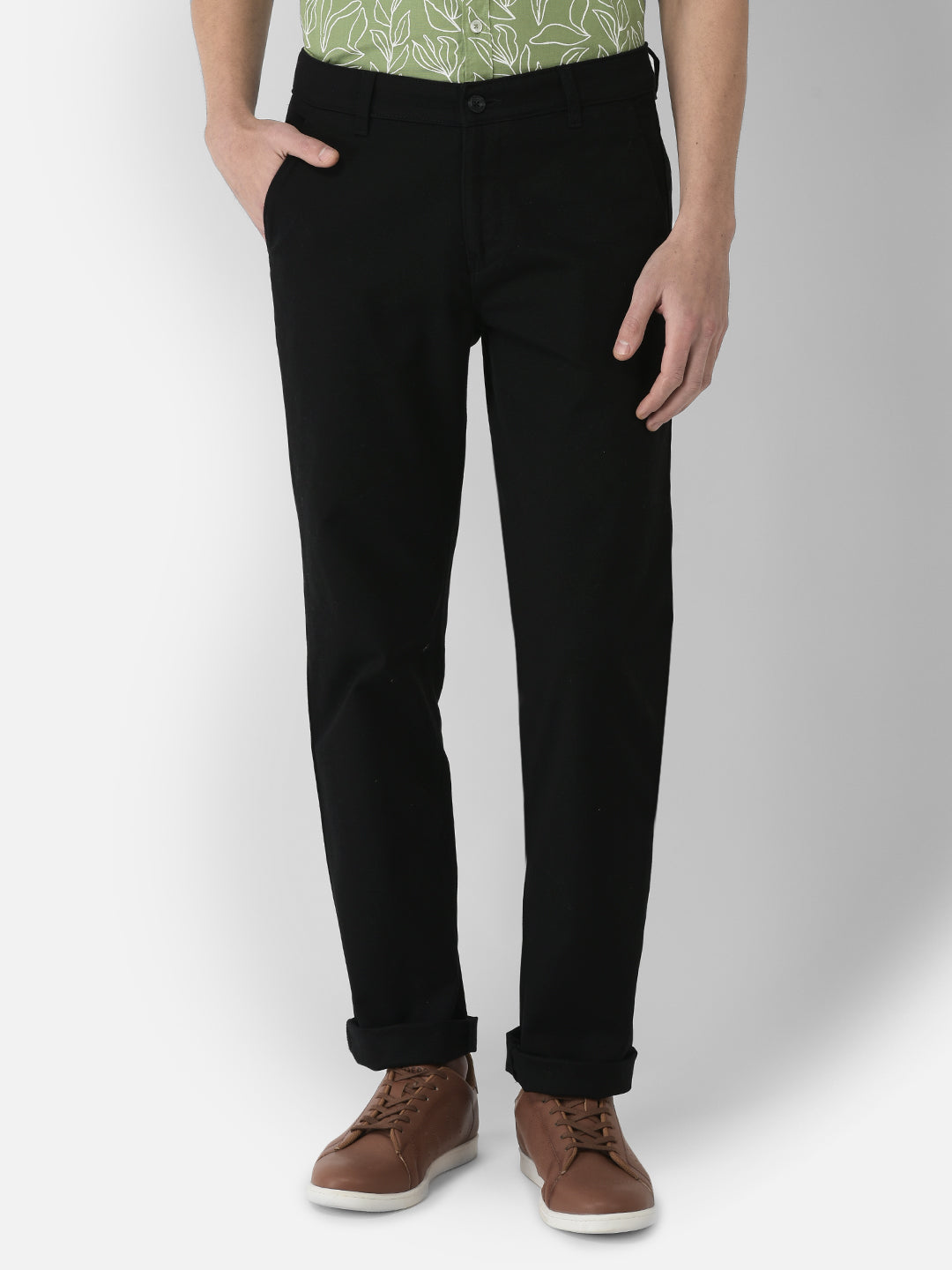  Black Chino Trousers 