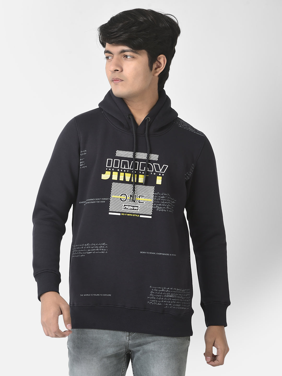 Navy Blue Jimpy Graphic Sweatshirt