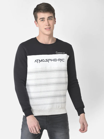  Grey Melange Atmospheric Sweatshirt 