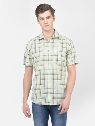  Pista Short-Sleeved Checked Shirt 