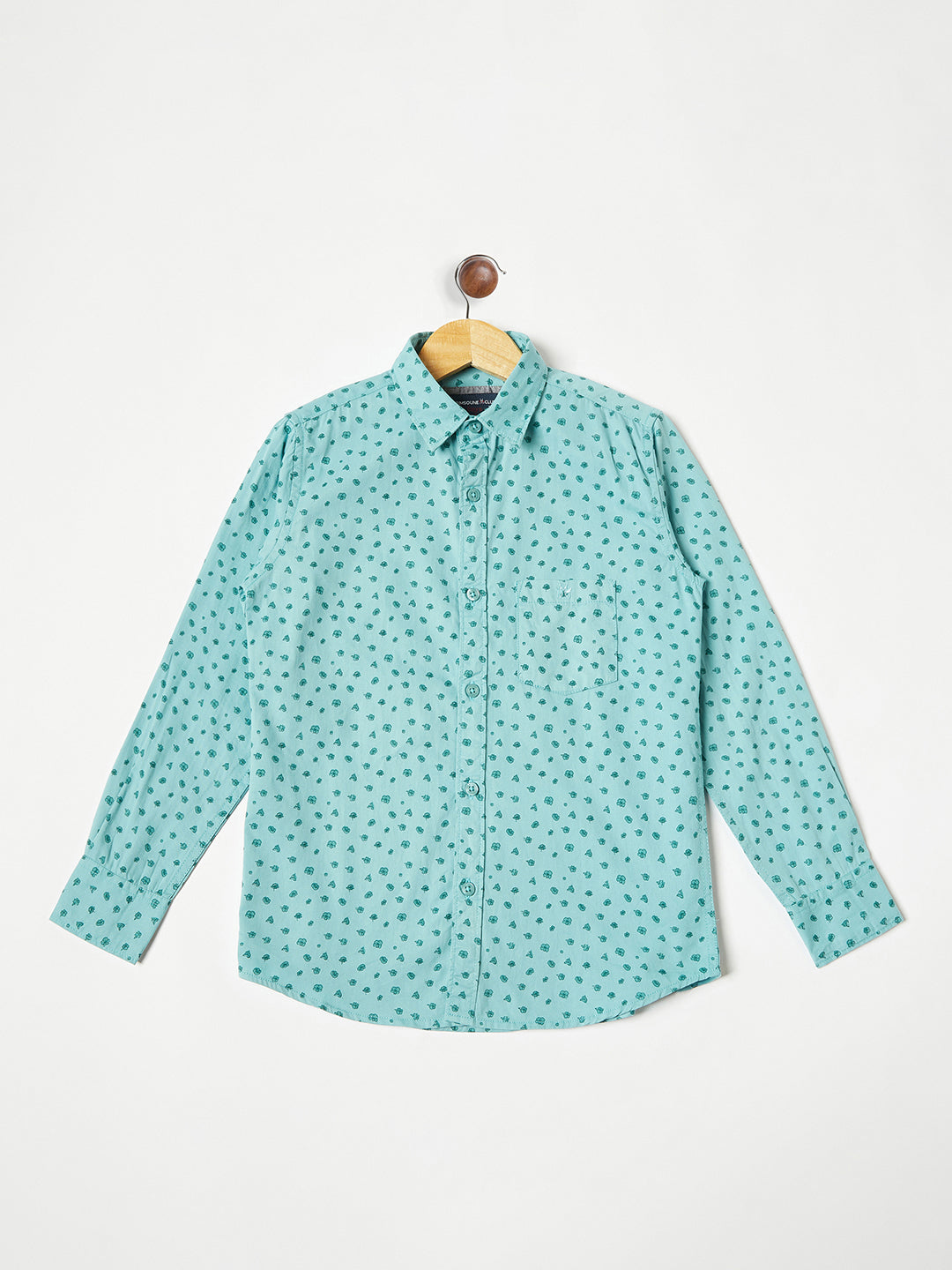 Blue Floral Shirt - Boys Shirts