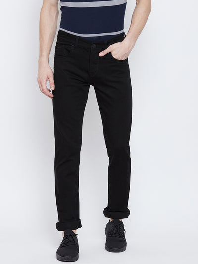 Black Slim Fit Jeans - Men Jeans