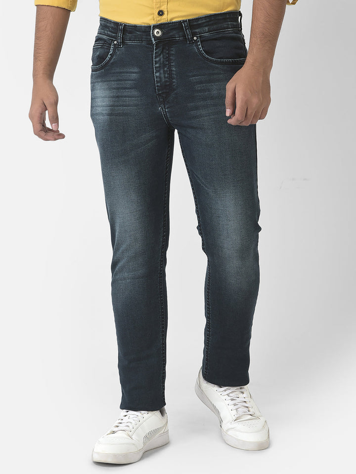  Dark Blue Heavy-Wash Denim