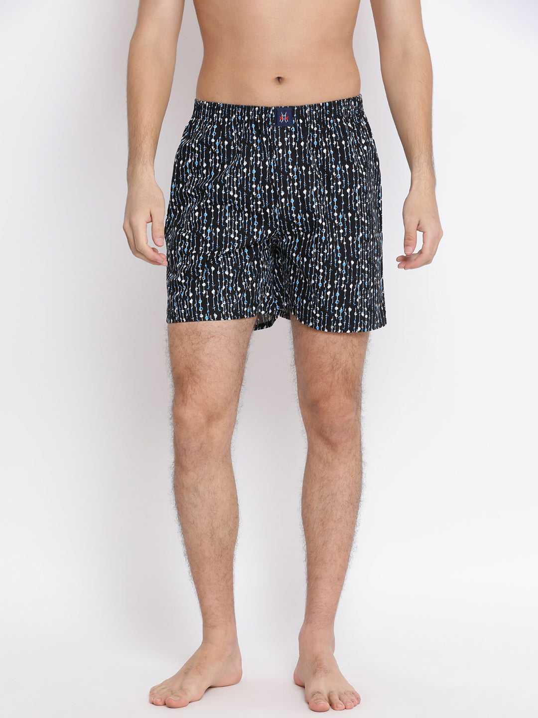 Black Printed boxer - Men Boxers