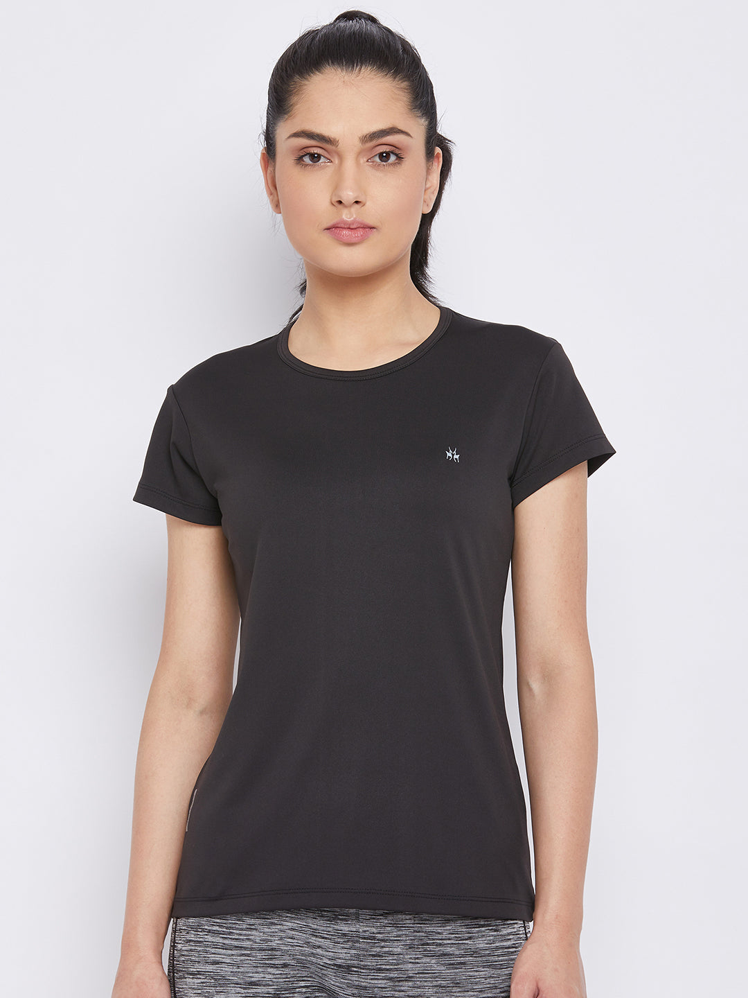 Black Sports T-shirt - Women T-Shirts