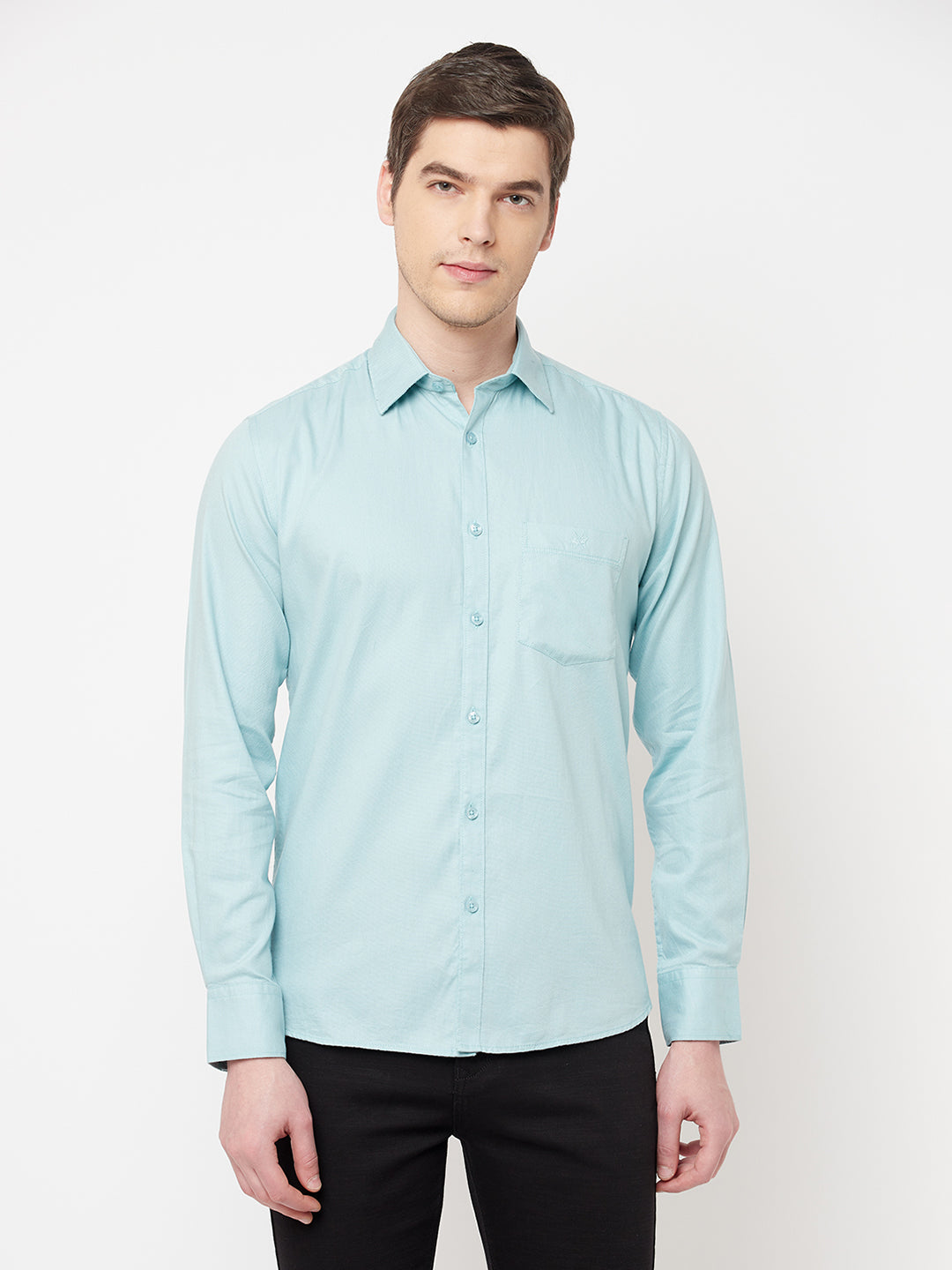 Blue Casual Shirt - Men Shirts