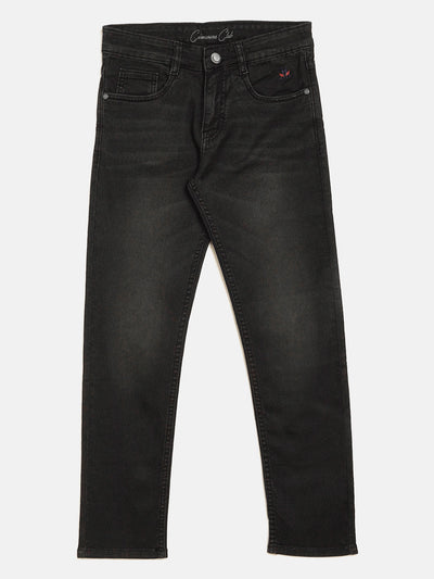 Black Slim Fit Denim - Boys Jeans