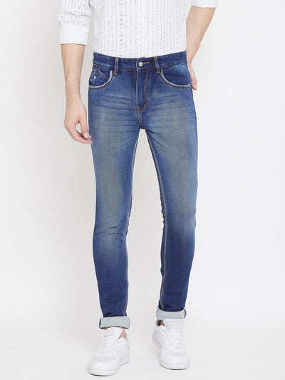 Blue Slim Fit Jeans - Men Jeans